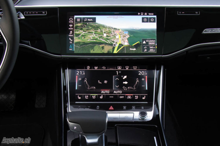 Essai Audi A8 MMI
