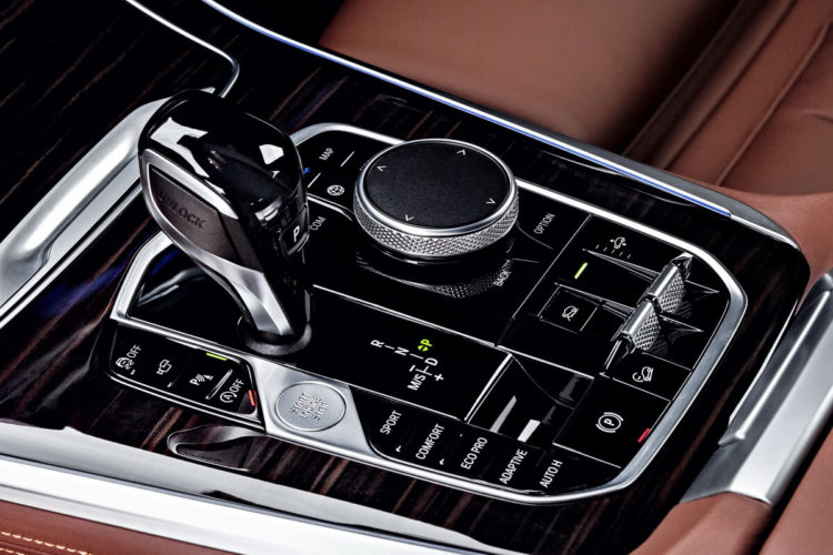 BMW X5 G05 console centrale