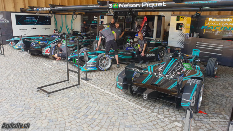 Formule E E-Prix Zürich Jaguar Garage