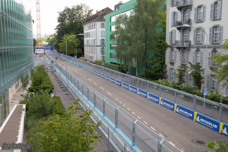 Formule E E-Prix Zurich 2018 Alfred-Escher Strasse