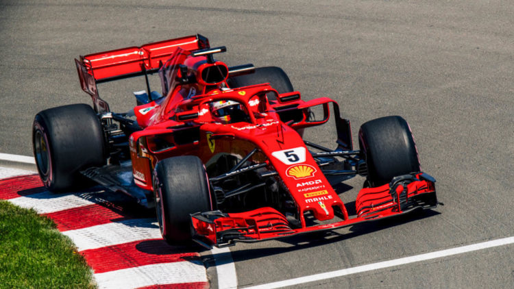 GP F1 Canada 2018 Ferrari Vettel