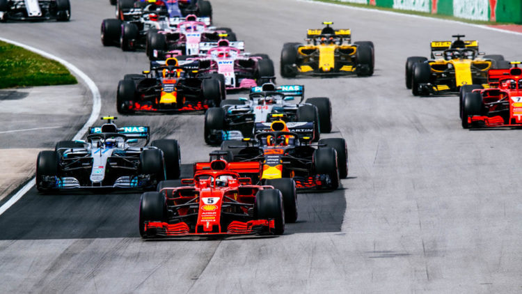 F1 GP Canada 2018 Départ