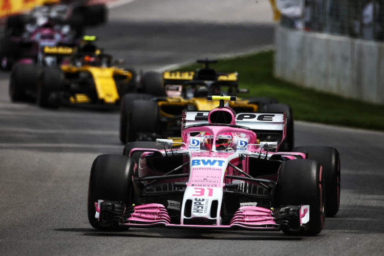 GP F1 Canada 2018 Force India Esteban Ocon