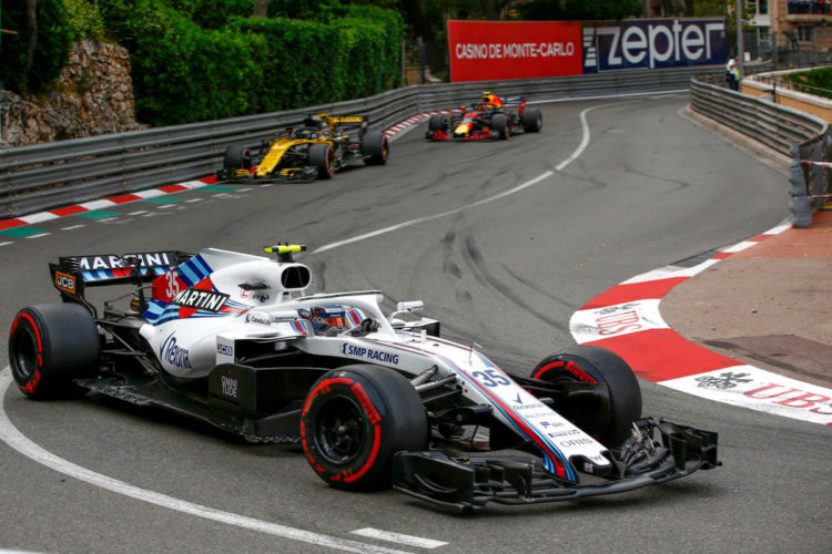 F1 GP Monaco 2018 Williams