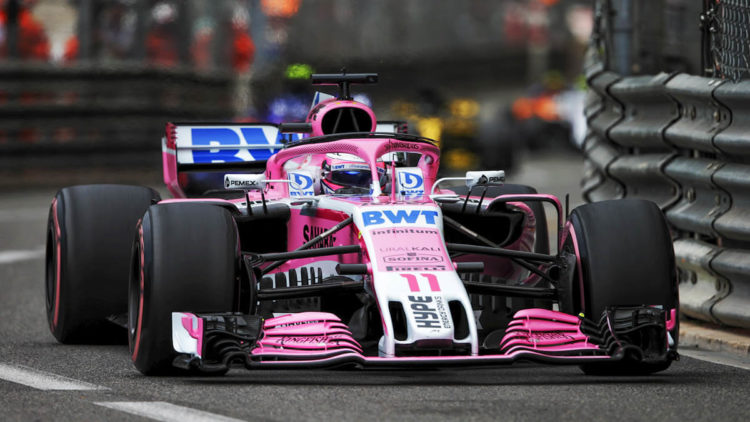 F1 GP Monaco 2018 Force India Perez