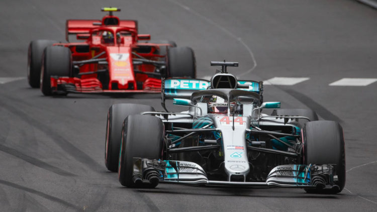 F1 GP Monaco 2018 Mercedes Hamilton