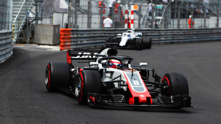 F1 GP Monaco 2018 Haas Grosjean