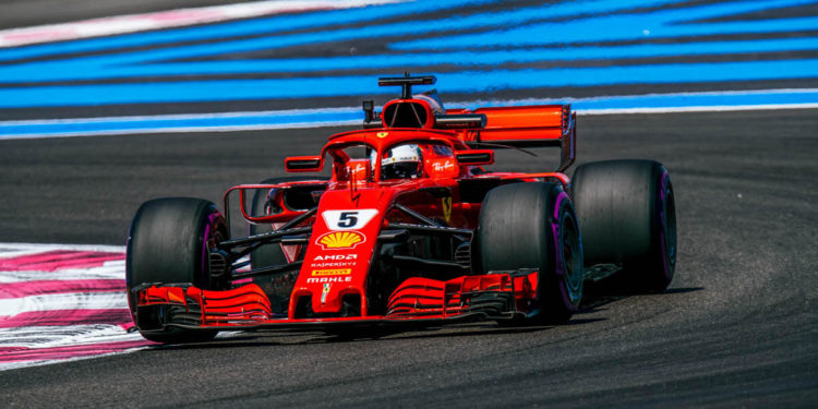 GP France F1 2018 Sebastian Vettel Ferrari