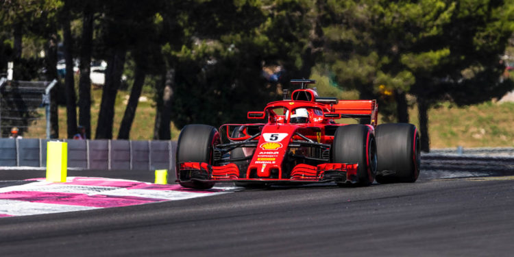 GP France F1 2018 Sebastian Vettel Ferrari