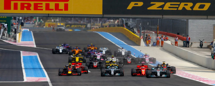 F1 GP de France 2018 Départ