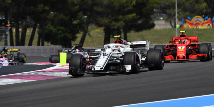 Gp France F1 2018 Charles Leclerc Alfa Romeo