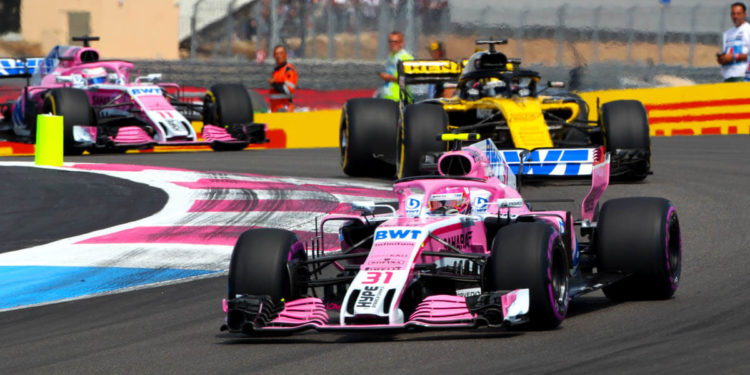 GP Formule 1 France 2018 Force India Esteban Ocon