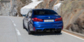 Essai BMW M5 F90 Bleu Marina Bay