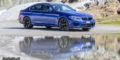 Essai BMW M5 F90 Bleu Marina Bay