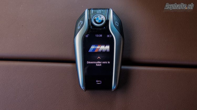 Essai BMW M5 F90 clef