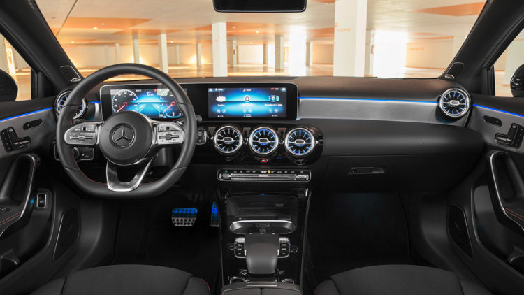 Mercedes Classe A berline AMG Line intérieur