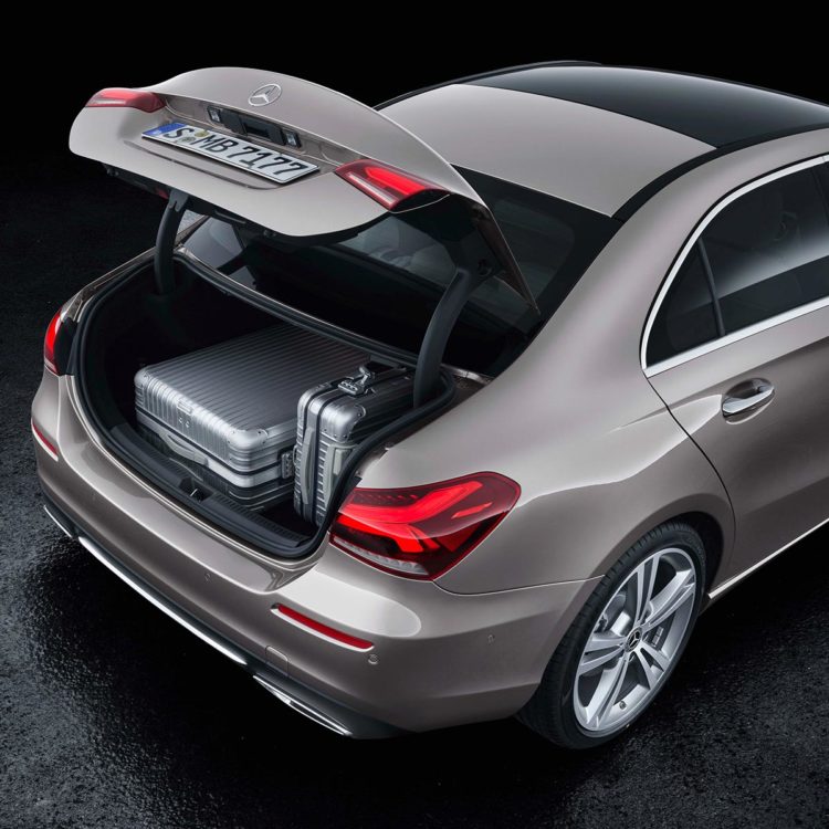 Mercedes Classe A berline coffre