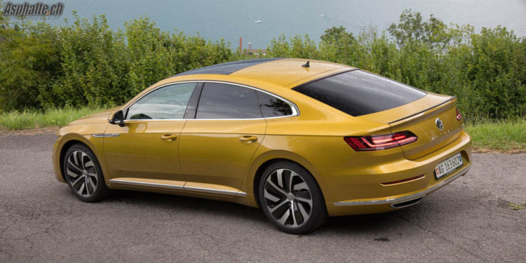 Volkswagen VW Arteon R-Line Jaune Kurkuma Yellow