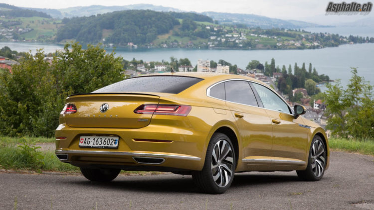 Volkswagen VW Arteon R-Line Jaune Curcuma Yellow