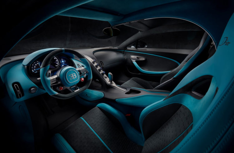 Bugatti Divo intérieur