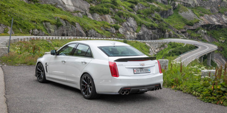 Essai Cadillac CTS-V Grimselpass