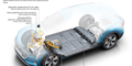 Audi e-tron écorchés techniques prises de charge
