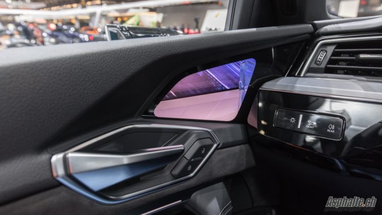 Audi e-tron rétroviseur digital virtuel