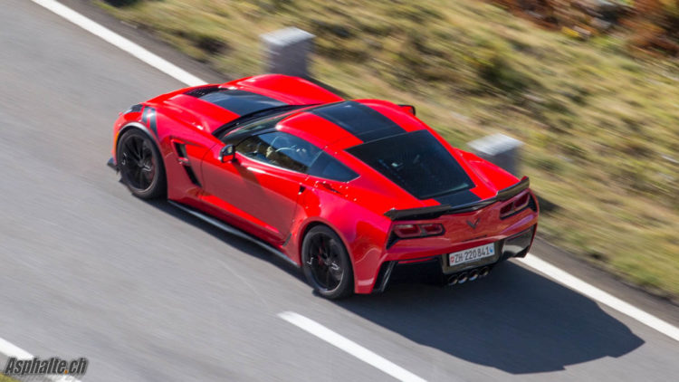 Essai Corvette C7 Grand Sport Torch Red