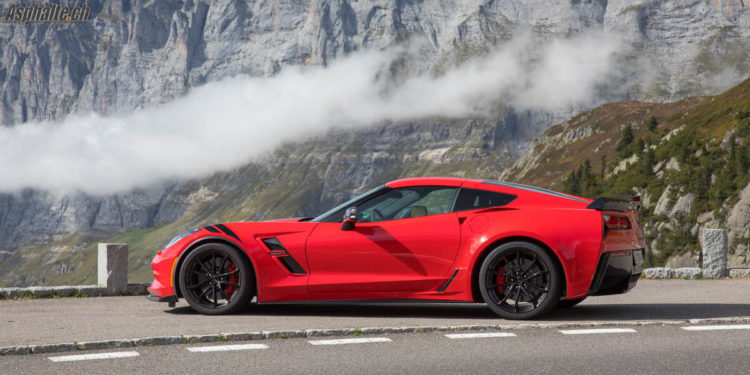 Essai Corvette C7 Grand Sport Torch Red