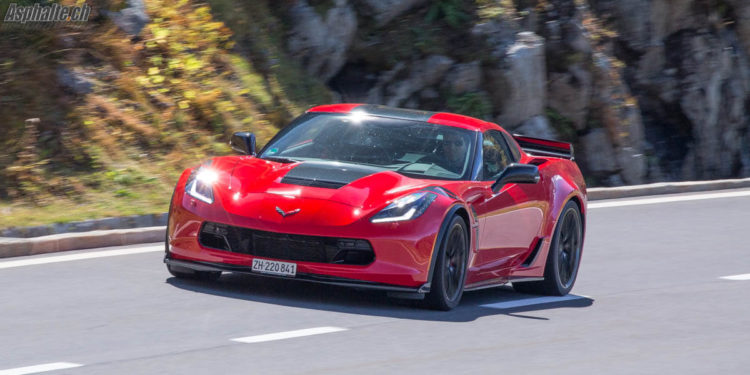 Essai Corvette C7 Grand Sport Torch Red