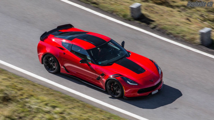 Essai Corvette C7 Grand Sport Torch Red