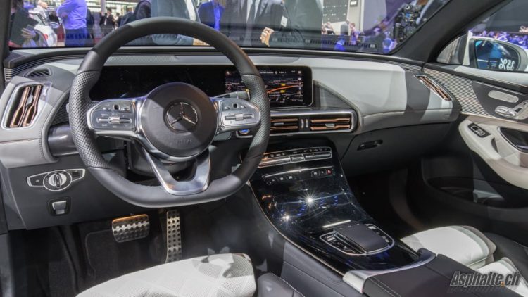 Mercedes EQC intérieur