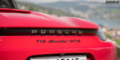 Essai Porsche 718 Boxster GTS 982 aileron logo