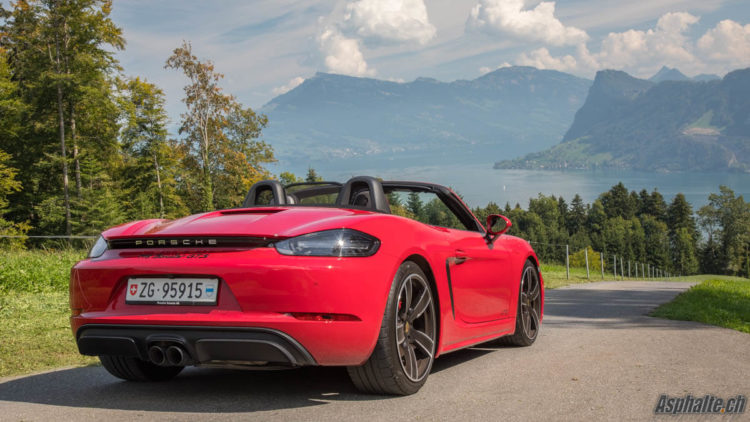 Essai Porsche 718 Boxster GTS 982
