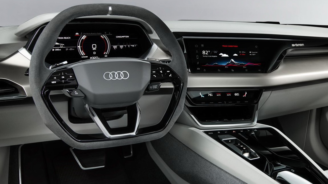 Los Angeles 2018 Audi E Tron Gt Concept Elektrischer Rs