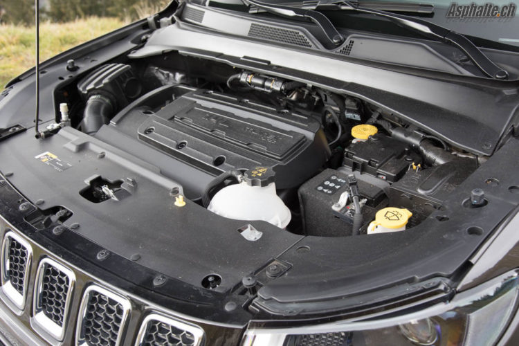 Essai Jeep Compass Limited 1.4 MultiAir moteur
