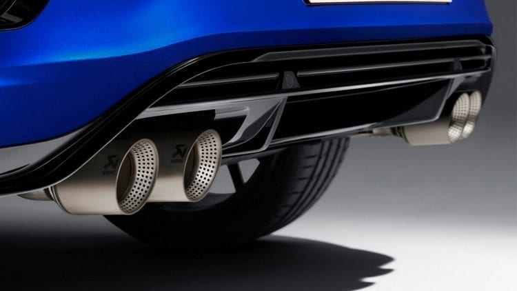 VW T-Roc R échappement