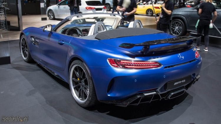 AMG GT-R Roadster Bleu