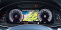 Essai Audi A7 50 TDI C8 Virtual Cockpit Google Earth