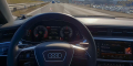 Essai Audi A7 50 TDI C8 intérieur tableau de bord coasting