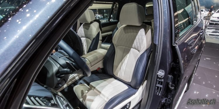 BMW X7 intérieur