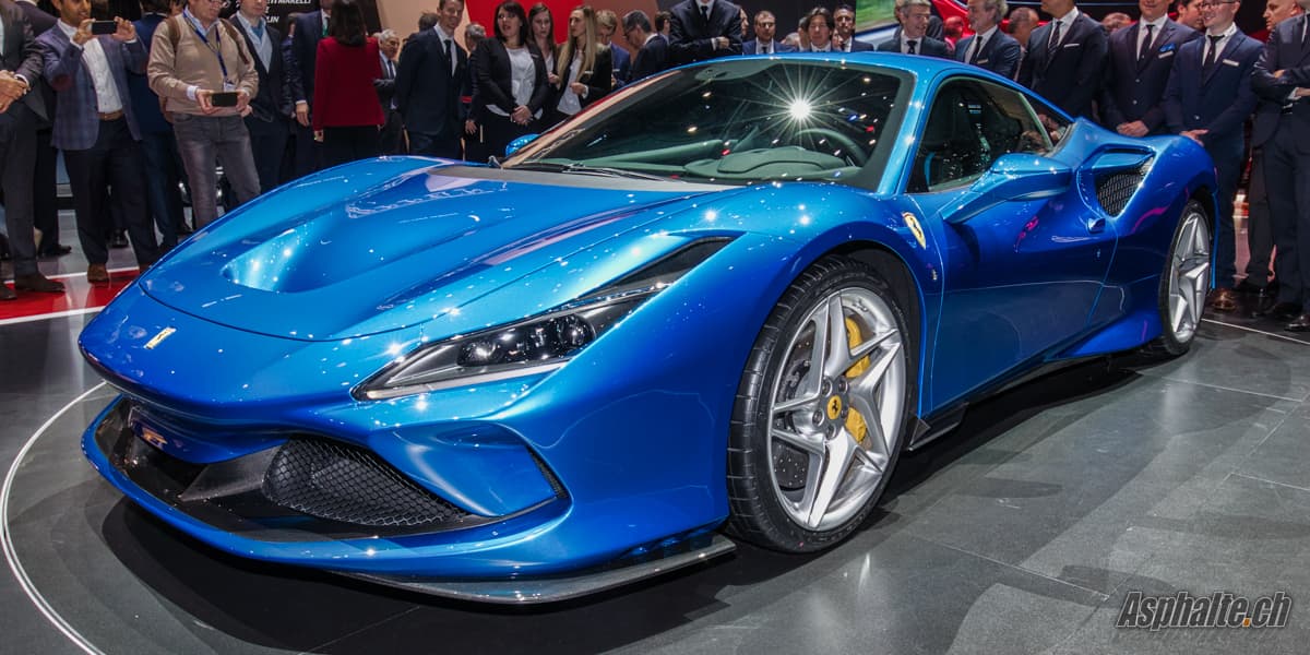 Genève 2019 Ferrari F8 Tributo Asphaltech