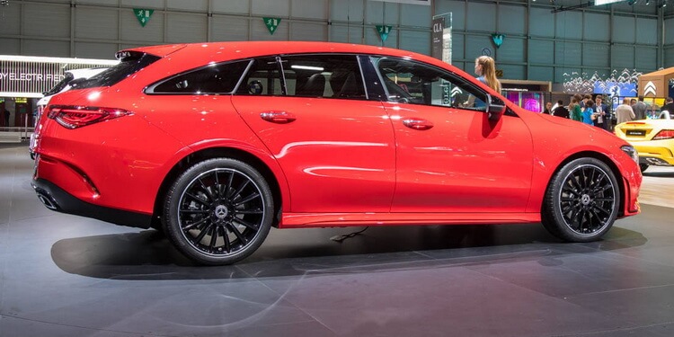 Geneve 2019 Mercedes Cla Shooting Brake Pour Gros Gibiers Asphalte Ch