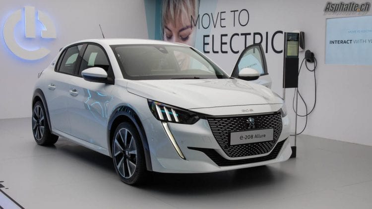 Peugeot e-208 électrique