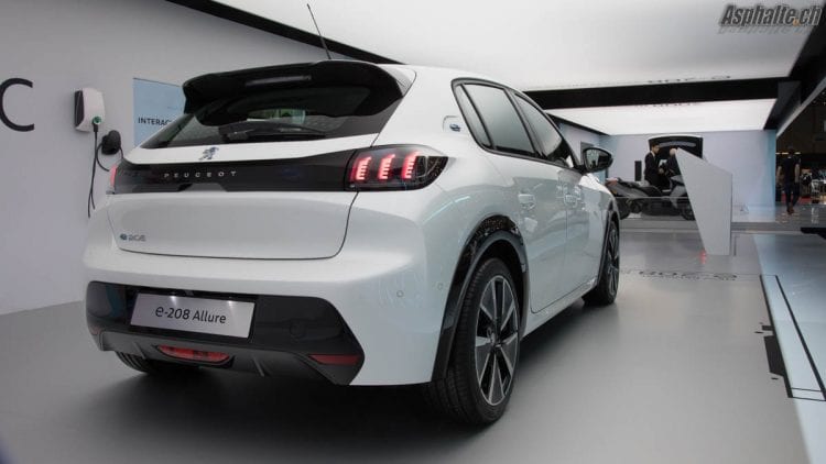 Peugeot e-208 électrique