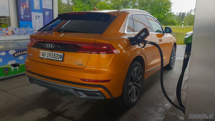Essai Audi Q8 50 TDI Consommation