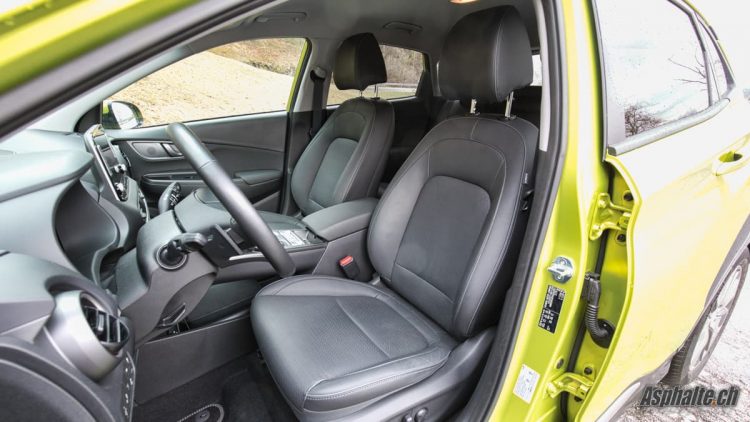 Hyundai Kona Electric Intérieur sièges