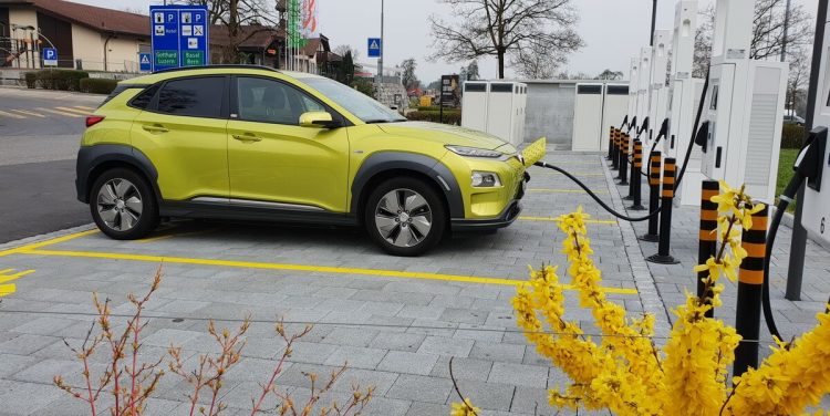 Essai Hyundai Kona Electric ionity