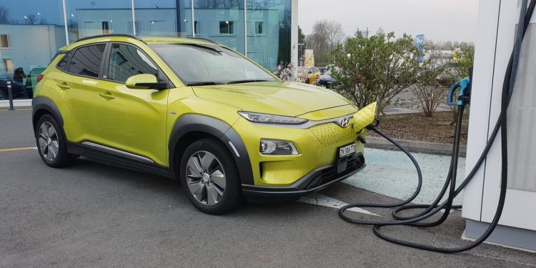 Essai Hyundai Kona Electric Station Move