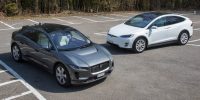 Essai comparatif Jaguar i-Pace Tesla Model X